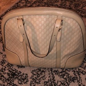 Gucci Top Handle Microguccissama Leather Bag